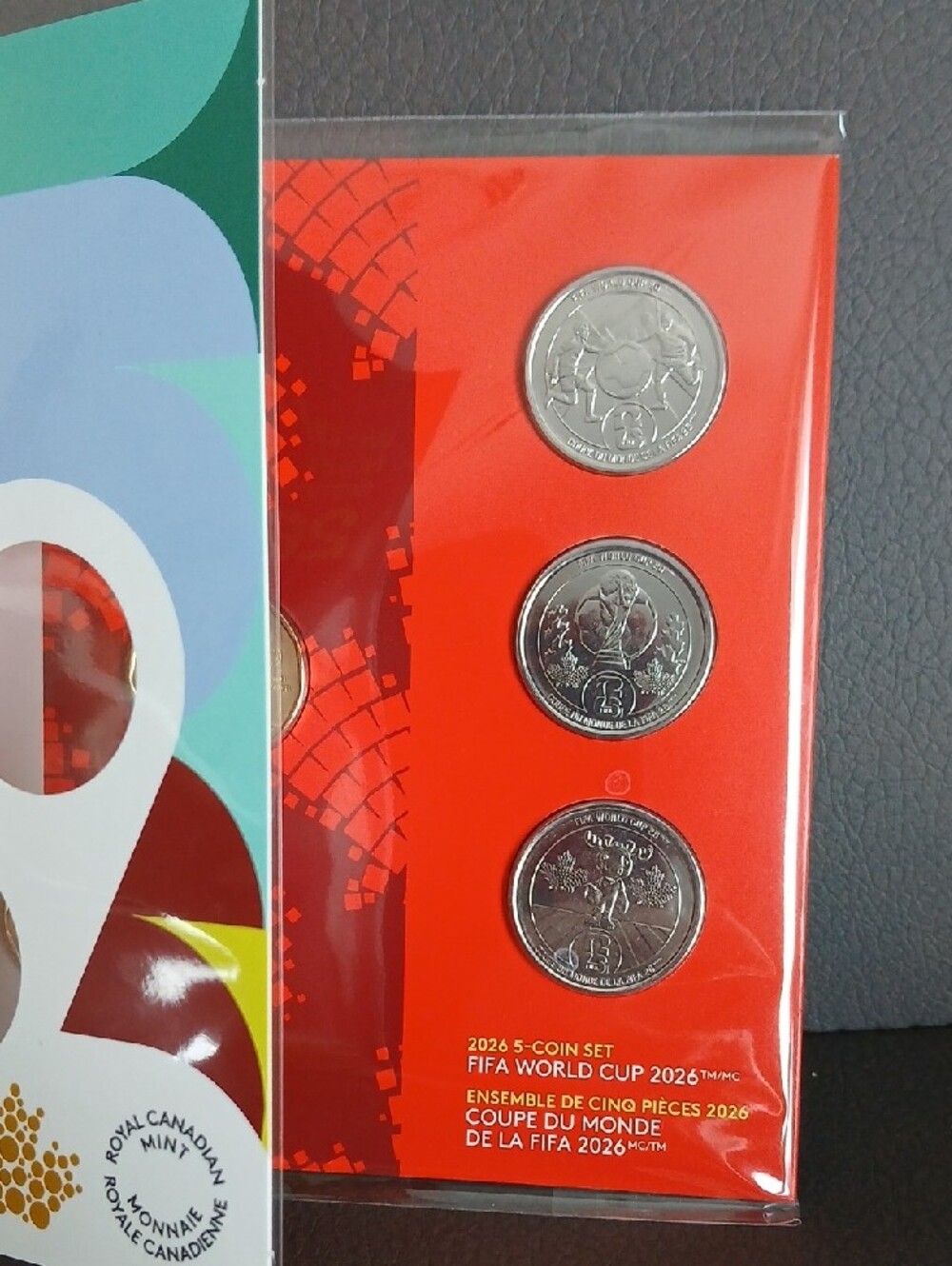 🇨🇦FIFA Royal Canadian Mint World Cup 2026 Collector Coin Set Soccer Canada - Picture 2 of 9